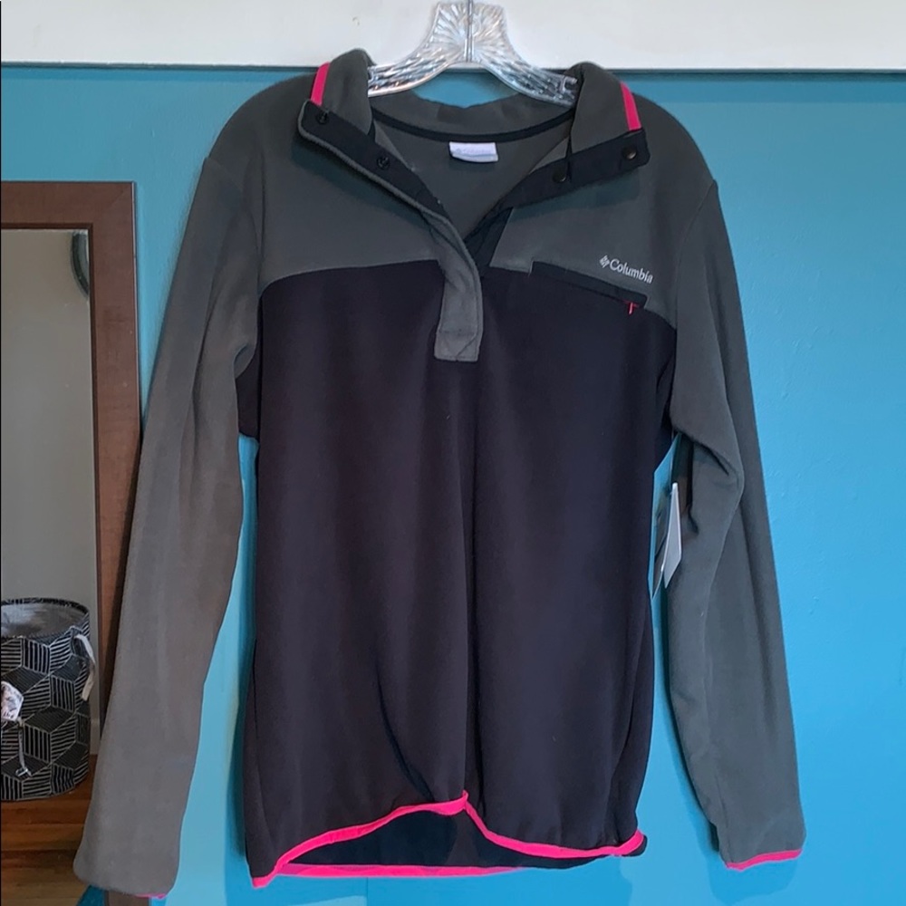 Columbia 1/4 button fleece